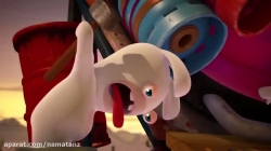 انیمیشن خرگوش های بازیگوش قسمت 11 - rabbids invasion